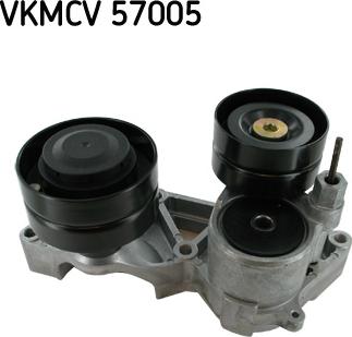 SKF VKMCV 57005 - Ролик, поликлиновый ремень autospares.lv