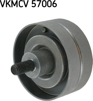 SKF VKMCV 57006 - Ролик, поликлиновый ремень autospares.lv