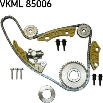 SKF VKML 85006 - Комплект цепи привода распредвала autospares.lv
