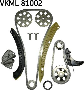 SKF VKML 81002 - Комплект цепи привода распредвала autospares.lv
