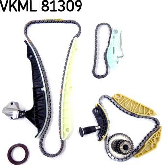 SKF VKML 81309 - Комплект цепи привода распредвала autospares.lv