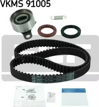 SKF VKMS 91005 - Комплект зубчатого ремня ГРМ autospares.lv