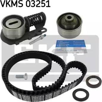 SKF VKMS 03251 - Комплект зубчатого ремня ГРМ autospares.lv