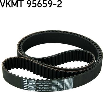 SKF VKMT 95659-2 - Зубчатый ремень ГРМ autospares.lv