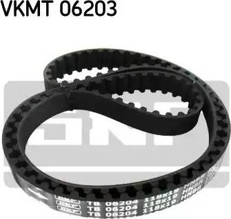 SKF VKMT 06203 - Зубчатый ремень ГРМ autospares.lv