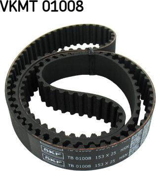 SKF VKMT 01008 - Зубчатый ремень ГРМ autospares.lv