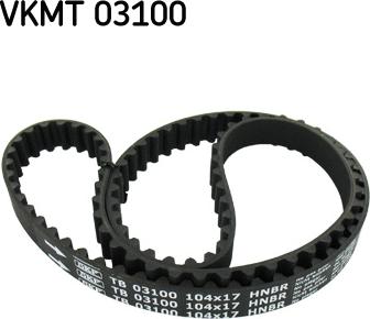 SKF VKMT 03100 - Зубчатый ремень ГРМ autospares.lv