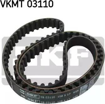 SKF VKMT 03110 - Зубчатый ремень ГРМ autospares.lv