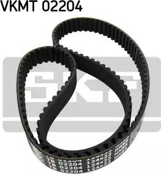 SKF VKMT 02204 - Зубчатый ремень ГРМ autospares.lv
