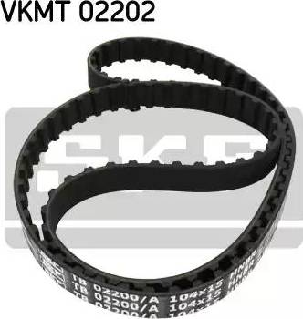 SKF VKMT 02202 - Зубчатый ремень ГРМ autospares.lv