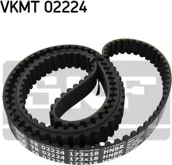 SKF VKMT 02224 - Зубчатый ремень ГРМ autospares.lv