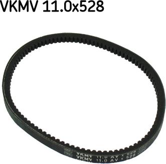 SKF VKMV 11.0x528 - Клиновой ремень, поперечные рёбра autospares.lv