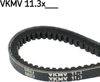 SKF VKMV 11.3x912 - Клиновой ремень, поперечные рёбра autospares.lv