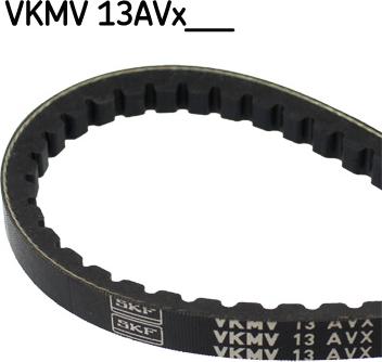 SKF VKMV 13AVx955 - Клиновой ремень, поперечные рёбра autospares.lv