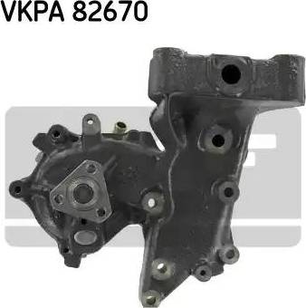 SKF VKPA 82670 - Водяной насос autospares.lv