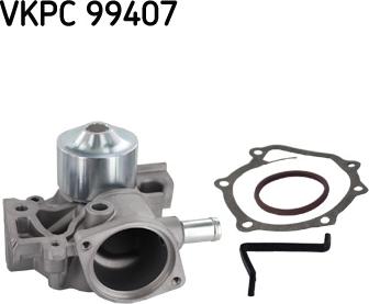 SKF VKPC 99407 - Водяной насос autospares.lv