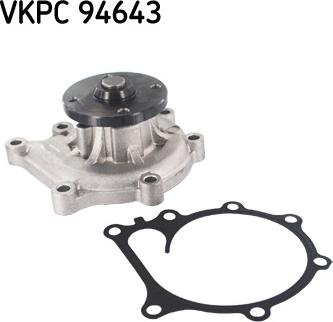 SKF VKPC 94643 - Водяной насос autospares.lv