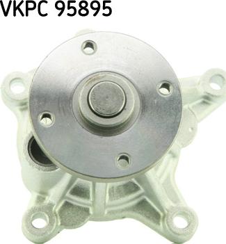 SKF VKPC 95895 - Водяной насос autospares.lv