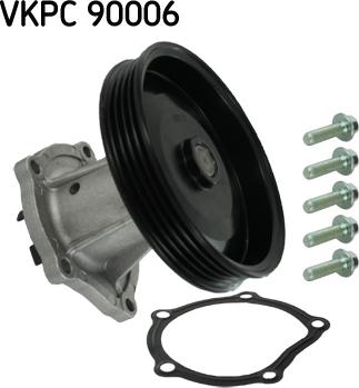 SKF VKPC 90006 - Водяной насос autospares.lv