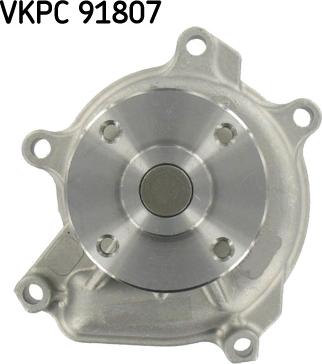 SKF VKPC 91807 - Водяной насос autospares.lv