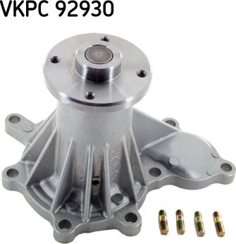 SKF VKPC 92930 - Водяной насос autospares.lv