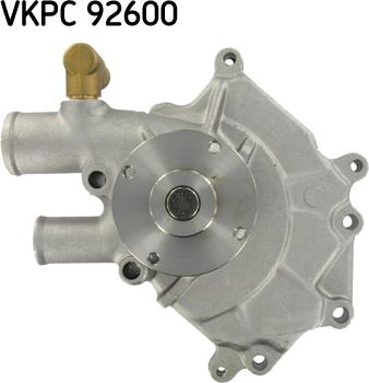 SKF VKPC 92600 - Водяной насос autospares.lv