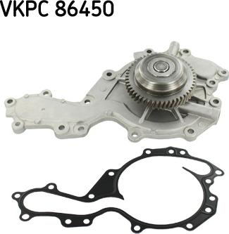 SKF VKPC 86450 - Водяной насос autospares.lv