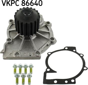 SKF VKPC 86640 - Водяной насос autospares.lv