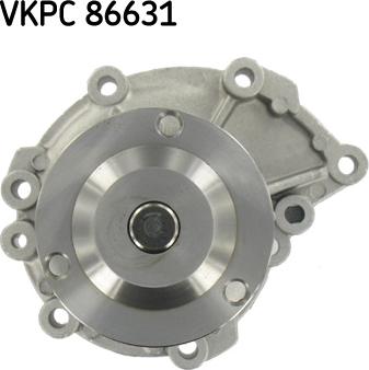 SKF VKPC 86631 - Водяной насос autospares.lv