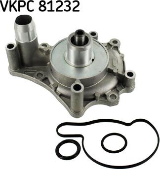 SKF VKPC 81232 - Водяной насос autospares.lv