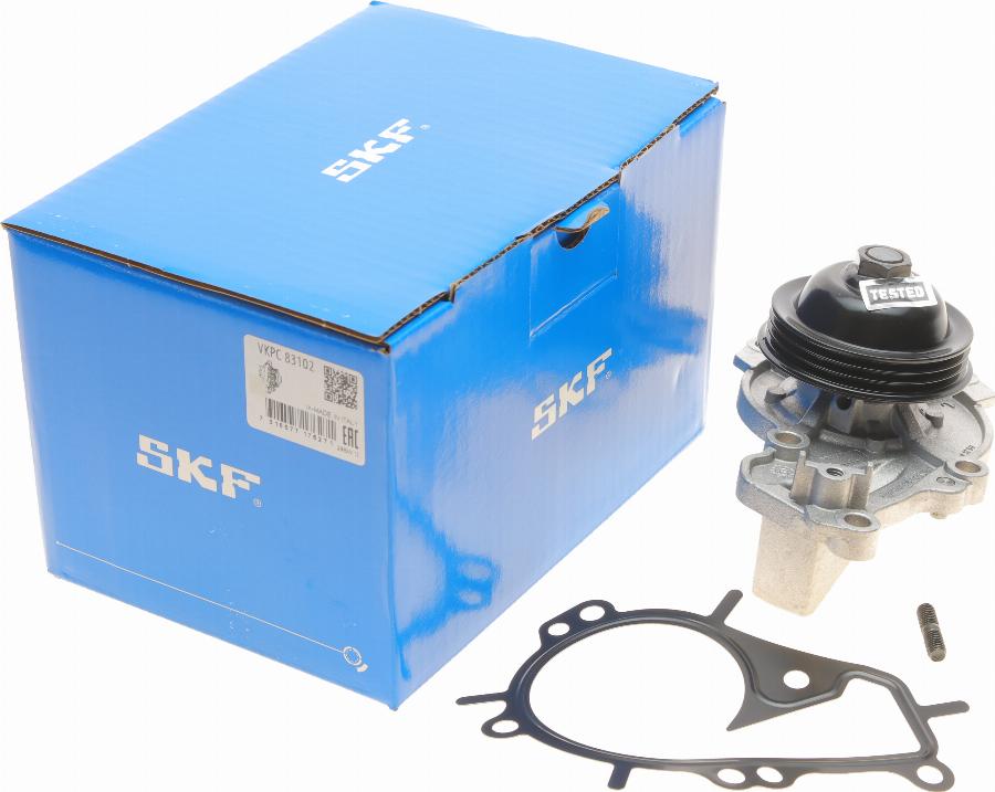 SKF VKPC 83102 - Водяной насос autospares.lv