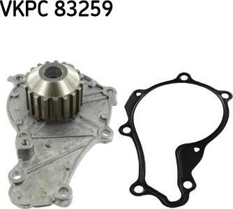 SKF VKPC 83259 - Водяной насос autospares.lv