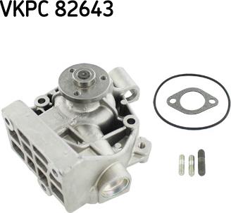 SKF VKPC 82643 - Водяной насос autospares.lv