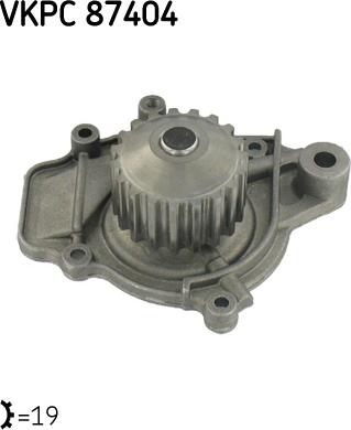 SKF VKPC 87404 - Водяной насос autospares.lv