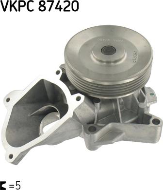 SKF VKPC 87420 - Водяной насос autospares.lv