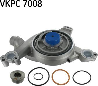 SKF VKPC 7008 - Водяной насос autospares.lv