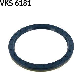 SKF VKS 6181 - Уплотняющее кольцо вала, подшипник ступицы колеса autospares.lv