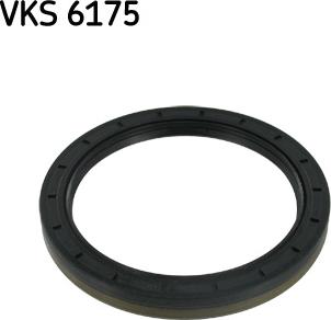 SKF VKS 6175 - Уплотняющее кольцо вала, подшипник ступицы колеса autospares.lv