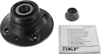 SKF Brazil VKBA 968 - Подшипник ступицы колеса, комплект autospares.lv