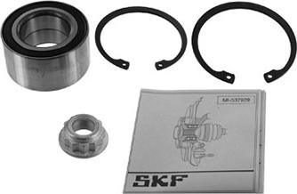 SKF Brazil VKBA 1491 - Подшипник ступицы колеса, комплект autospares.lv