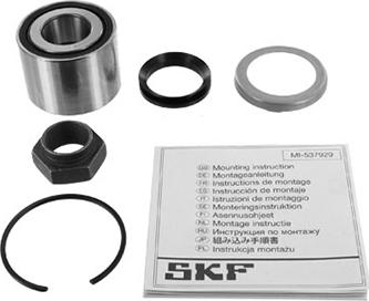 SKF Brazil VKBA 3556 - Подшипник ступицы колеса, комплект autospares.lv