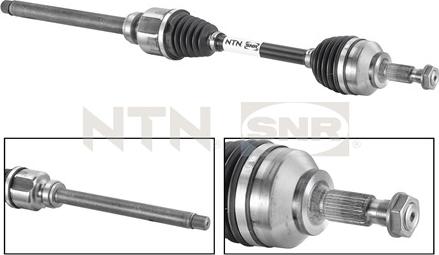 SNR DK59.004 - Приводной вал autospares.lv