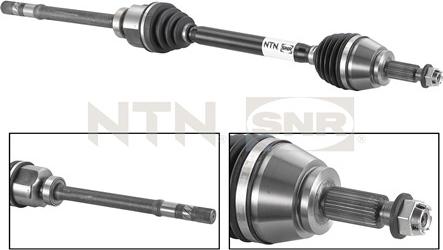 SNR DK55.044 - Приводной вал autospares.lv