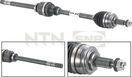 SNR DK55.041 - Приводной вал autospares.lv