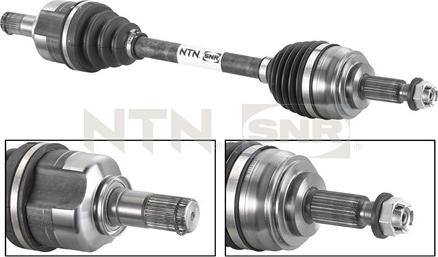 SNR DK55.042 - Приводной вал autospares.lv