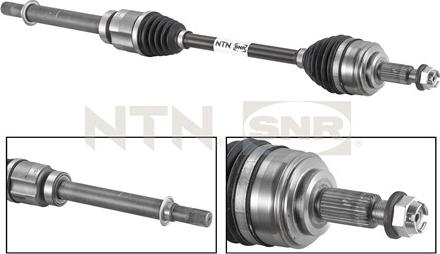 SNR DK55.058 - Приводной вал autospares.lv