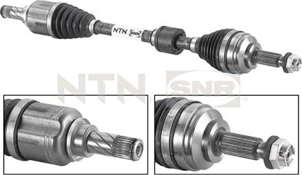 SNR DK55.053 - Приводной вал autospares.lv