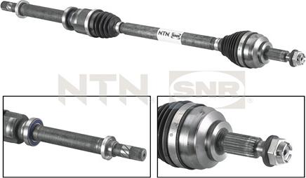 SNR DK55.002 - Приводной вал autospares.lv