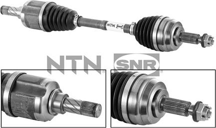 SNR DK55.014 - Приводной вал autospares.lv