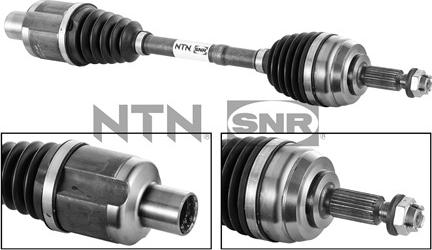 SNR DK55.015 - Приводной вал autospares.lv